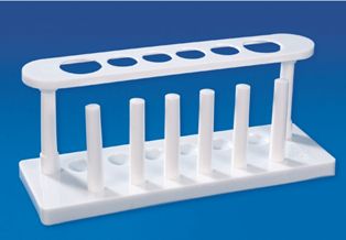 Test Tube Stand/Rack Plastic 6 Holes